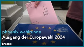 phoenix wahlrunde zum Ausgang der Europawahl 2024 [upl. by Ziagos]