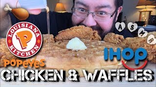 Asmr 577 Chicken and Waffles [upl. by Haisi]