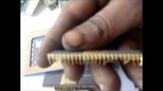 How to Recover Gold through Aqua Regia  CPUCHIPSGOLDEN FINGERS [upl. by Arreik]