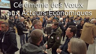 Cérémonie des Vœux aux Acteurs Économiques tvsevreetmaine [upl. by Lander]