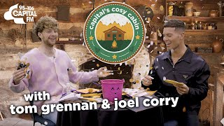 Tom Grennan amp Joel Corry Make Halloween Crafts in Capitals Cosy Cabin  Capital [upl. by Dorren]