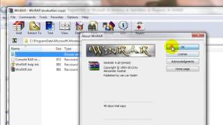 WinRAR 4 20 Full Version for Free Mediafire [upl. by Avivah]