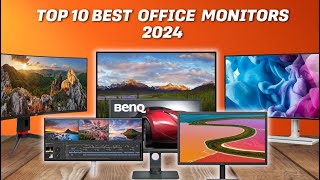 10 Best Monitors for Office and Productivity of 2024 [upl. by Rialc]