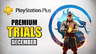 PS Plus Premium December 2023  8 New Game Trials PS PREMIUM [upl. by Bigot791]