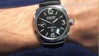 Panerai Radiomir Black Seal PAM00380 [upl. by Harlamert745]