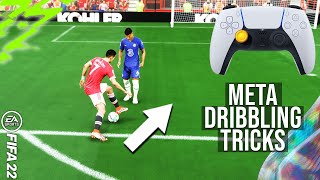 FIFA 22  3 Easy META Dribbling Tricks That Pros Dont Want You To Know TUTORIAL [upl. by Radford]