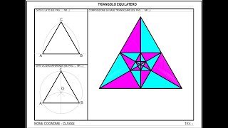 Il triangolo equilatero [upl. by Siraved82]