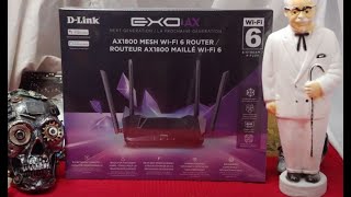 DLink AX1800 Benchmark Test Review DIRX1870 Mesh EXO AX WiFi 6 Router [upl. by Eiduj914]