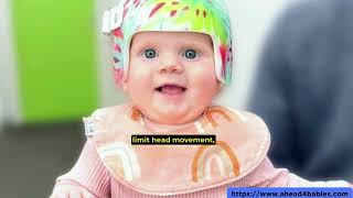 Plagiocephaly Helmet Newborn Flat Head Treatment UK [upl. by Nerahs]