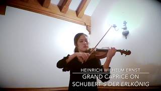 HALLOWEEN 2017  Ernst quotDer Erlkönigquot for solo violin [upl. by Nawaj]