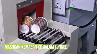 Tutorial Mesin Shrink Tunnel  WIRATECH [upl. by Ximenez744]