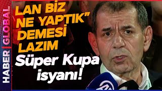 GalatasarayFenerbahçe Süper Kupa Maçı  Dursun Özbek Fenerbahçe Sahadan Çekilince İsyan Etti [upl. by Wertheimer409]