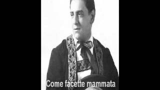 Tito Schipa sings 4 Neapolitan songs O Marinariello Come facette mammata and plus [upl. by Haas135]