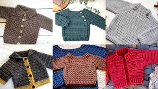 30  Unique Babies Sweater Crochet Designs  Crochet Patterns  Babies Crochets Ideas [upl. by Marc]