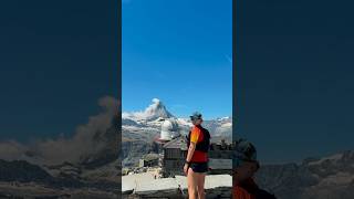 Zermatt hiking vibes🏔️❤️📍Gornergrat zermatt switzerland mountains schweiz swissalps travel [upl. by Indys868]