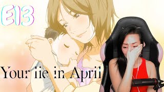 I was Ugly Crying Kouseis Goodbye  Your lie in April  Episode 13  First time watching [upl. by Ruberta]