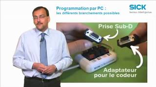 Codeur incrémental DFS60 par SICK et programmation par PGT10 [upl. by Malorie918]