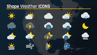 The Complete World Weather Forecast ToolKit  Broadcast Packages After Effects template [upl. by Amir]