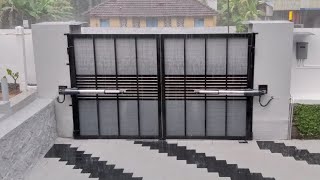 Automatic Gate For Home  Kerala  Automated Motorized Gate  Smart Home  Kerala Kochi [upl. by Mayes]