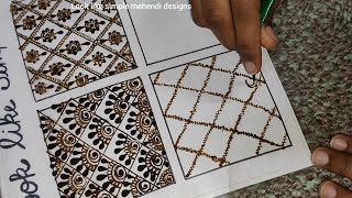 simple practice mehendi designs for beginners easy and beautiful practice mehendi designs mehndi [upl. by Aloivaf564]