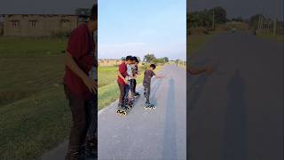 Public reactions epic and emotional😭inline skatesskatersskating shoesshortsyt shorts [upl. by Edelsten]