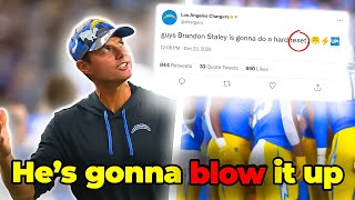 Brandon Staley Wants To Reset The Chargers [upl. by Dierdre]