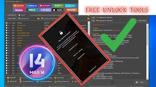 Xiaomi mi account remove mi account Unlock Tool Free MIUI 14  TFT Unlock Tooltft [upl. by Lirba145]