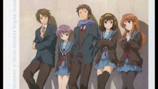 The Vanishment of Haruhi Suzumiya OST  21  Rikishi no Tenkan Ten [upl. by Releehw]