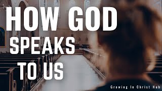 HOW GOD SPEAKS TO US  WELL EXPLAINED BY FR ANTHONY [upl. by Enoved]