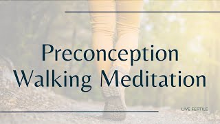 Meditation to Prepare for Pregnancy  Walking Meditation for Preconception Preparation and Fertility [upl. by Koralie]