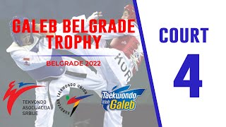 Galeb Belgrade Trophy  Serbia Open G2  2022  Court 4 [upl. by Yrogiarc]