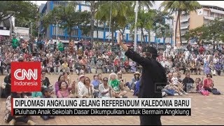 Diplomasi Angklung Jelang Referendum Kaledonia Baru [upl. by Suiravat]