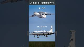 Russian A 50 and Il 22 Shot down by Ukraine army military warinukraine [upl. by Anialahs166]