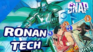 Ronan Tech has the tools to Keep Up  Marvel SNAP Gameplay amp Deck Highlight [upl. by Richie]