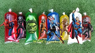 AVENGERS SUPERHEROES 17 Captain America Batman Hulk Iron Man Superman Spiderman Black Panther [upl. by Egamlat]