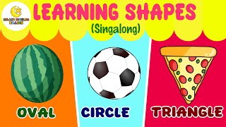 Shapes Song Learning Shape For Kids  Shapes Rhymes  Nursery Rhymes for Kids shapessong [upl. by Ruperto]