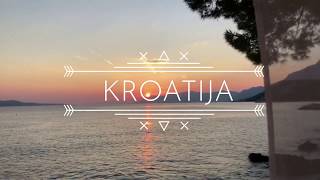 KROATIJA Makarskos rivjera [upl. by Aimat]