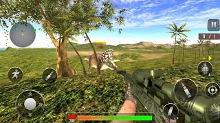 Dinosaur Game Dinosaur Hunter Sniper Level 910 [upl. by Willa572]