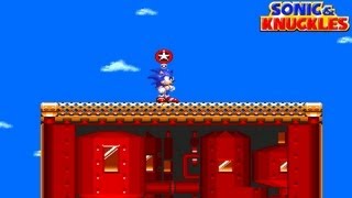 Sonic 3 amp Knuckles Hack BOSS FBZ1 [upl. by Arteid]