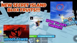 🌟NEW SECRET ADMIN ISLAND IN BLOX FRUITS🌟 How to get there [upl. by Brothers]