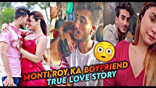 Monti Roy boyfriend Full Details  Monti roy BF viral video  Monti Roy and her Boyfriend love story [upl. by Anjali]