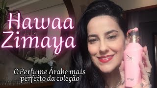 ZIMAYA HAWAA PINKPERFUME ÁRABE CONTRATIPO DO DELINA LA ROSÉE A FRAGRÂNCIA PERFEITA EXISTE 💘 [upl. by Truman461]