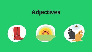 Adjectives – English Grammar Lessons [upl. by Olva316]