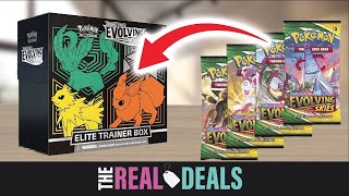 UNBOXING EVOLVING SKIES ELITE TRAINER BOX [upl. by Eibbob]