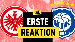 60 Eintracht Frankfurt zerlegt HJK Helsinki  Conference League [upl. by Cutlor]