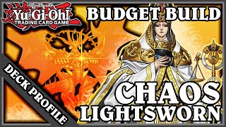 YuGiOh TCG  Chaos Lightsworn Deck Profile  Budget Build  April 2021 [upl. by Notnerb]