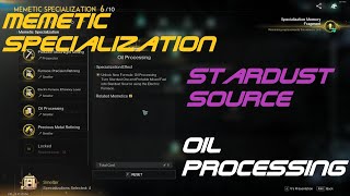 Once Human Season 2 Oil Processing Memetic Specialization Stardust Source [upl. by Gothar]