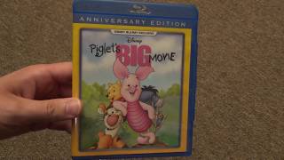 Piglets Big Movie BluRay Unboxing from Disney Movie Club [upl. by Merci]