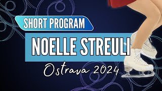 Noelle STREULI POL  Junior Women Short Program  Ostrava 2024 [upl. by Bolten]