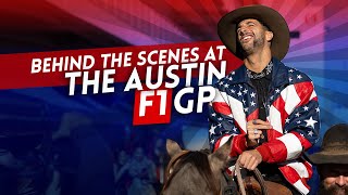 Behind the Scenes at the Austin F1 GP [upl. by Von]